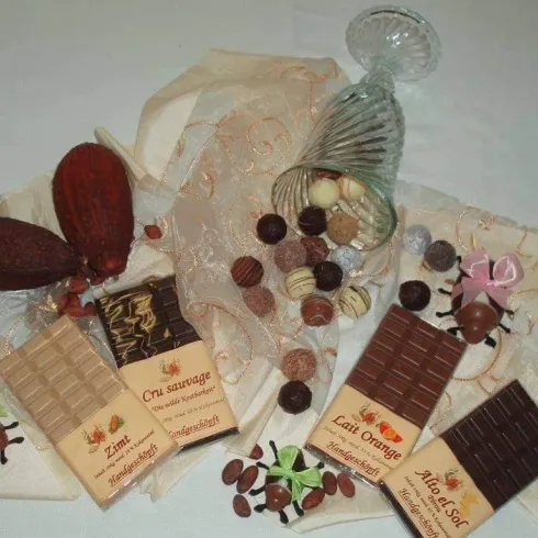 Schokolade und Pralinen
