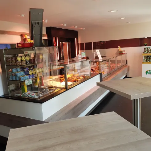 Verkaufstresen Metzgerei Hirtle