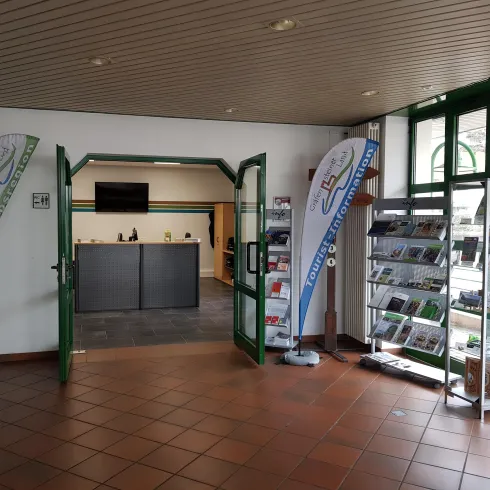 Tourist-Info im Foyer der VG Rodalben