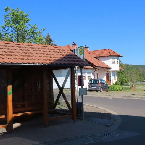 Bushaltestelle Ri. Dürkheim, Bobenheimer Str. (© Urlaubsregion Freinsheim)