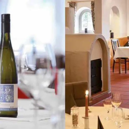 Restaurant-Wein (© Hotel Consulat des Weins)