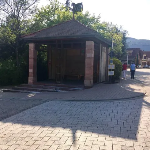 Bushaltestelle St. Martin Ort (© Tourist-Info St. Martin)