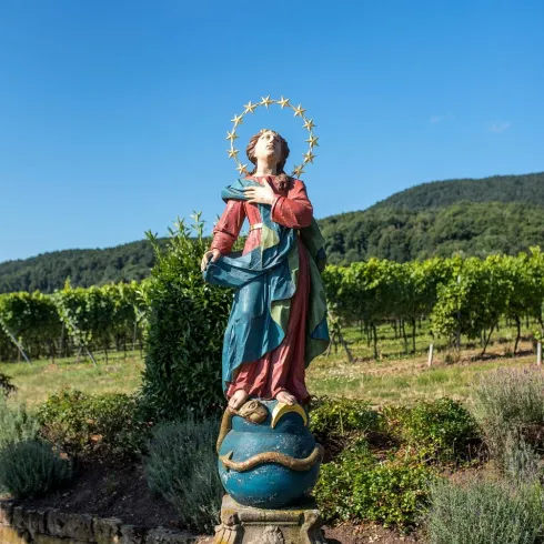 Haardtmadonna (© Tourist-Info St. Martin) Haardtmadonna (© Tourist-Info St. Martin)