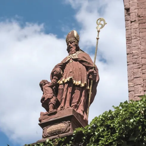 Martinsstatue (© Tourist-Info St. Martin)