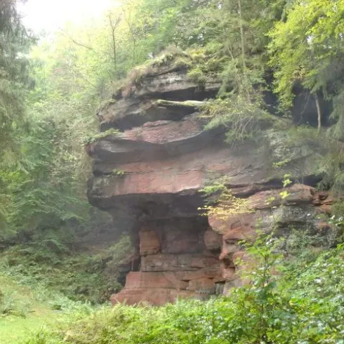 Grauhansenfelsen (© Touristikbüro Holzland / Sickinger Höhe)