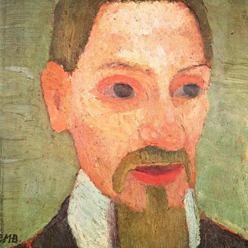 Paula Modersohn Becker - Portrt des Rainer Maria R