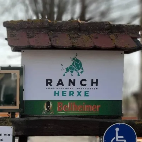 Ranch Schild Eingang