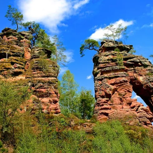 Schillerfelsen in Dahn_01 (© Kurt Groß)