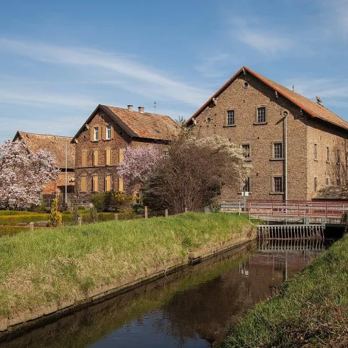 Fronmühle aus Westen von Wikipedia Fronmühle aus Westen von Wikipedia