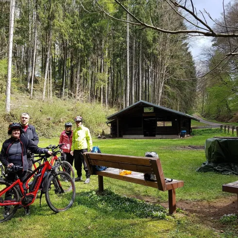 PWV-Hütte mit Grillplatz am Kaltenbrunnen