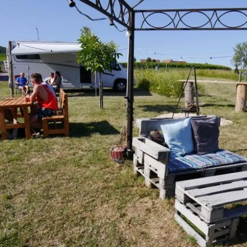 Reisemobilstellplatz beim Weingut Ehrhart