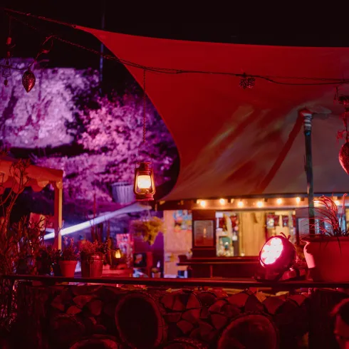 Funzelabend auf der Madenburg (© flocreates, Landau-Land)