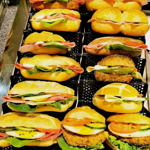 in der Bäckerei
