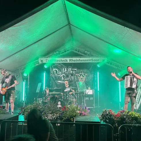 Hüttenrocker beim Westricher Sommerfest