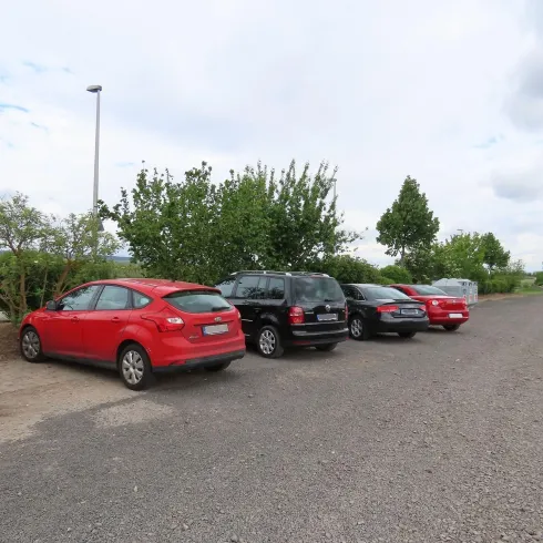 Parkplatz Bahnhof Erpolzheim Bild 1 (© Urlaubsregion Freinsheim)