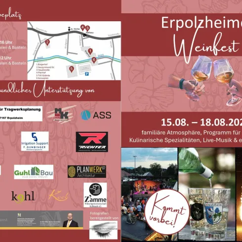 Weinfest Seite 1 (© Ortsgemeinde Erpolzheim) Weinfest Seite 1 (© Ortsgemeinde Erpolzheim)