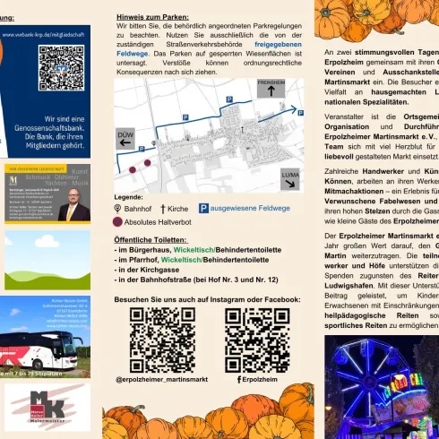Flyer Seite 1 mit "Kiwick" und Programm