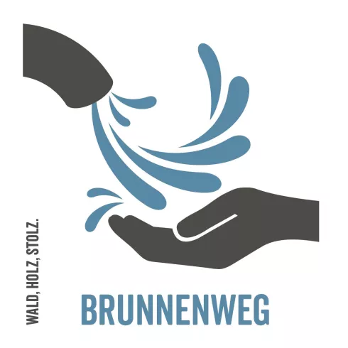 Wandermarkierung Brunnenweg Esthal