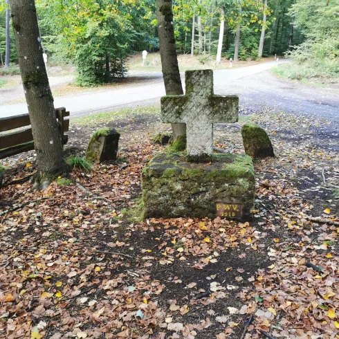 Steinerne Kreuz - neben der Kreisstraße 38