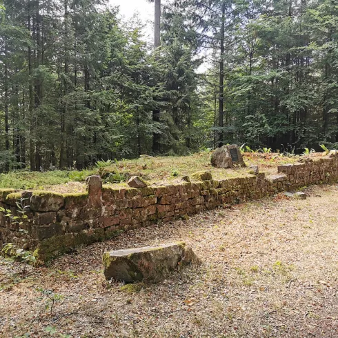 Ruine Forsthaus Jagdhaus Pfalzgraf J. Casimir