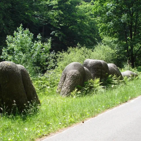 Begegnung und Gespräch (© Skulpturen Rheinland-Pfalz e.V.)