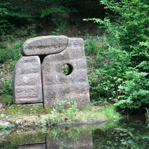 Gespräche zum Teich (© Skulpturen Rheinland-Pfalz e.V.)