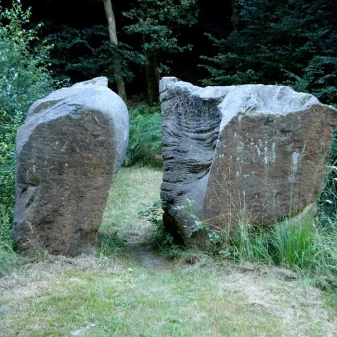 Die engere Schneise (© Skulpturen Rheinland-Pfalz e.V.)