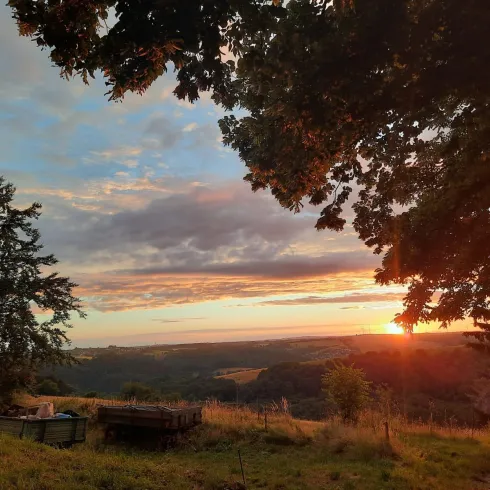 Landschaft mit Fernblick Landschaft mit Fernblick
