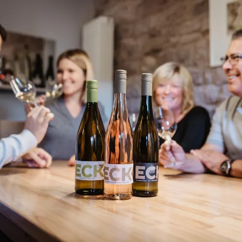 Weinprobe im Weingut Eck
