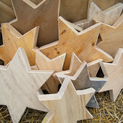 Holzsterne