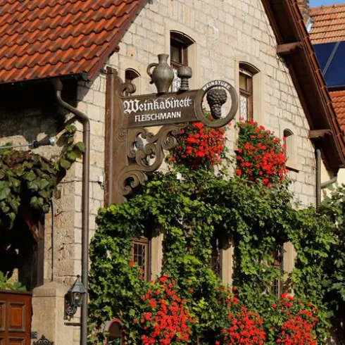 Hausansicht (© Weinkabinett Fleischmann, Melhubach Photographie)