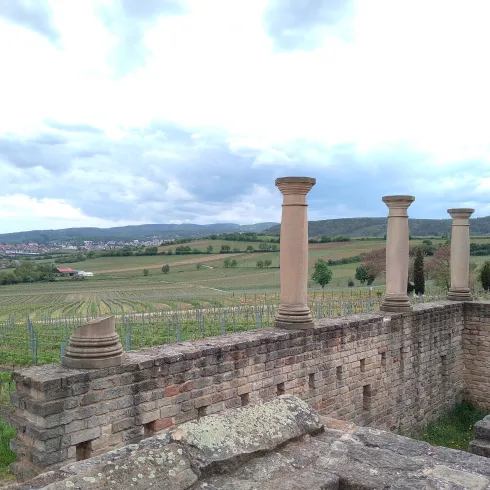 Aussicht genießen wie die Römer (© Dominique Christ)