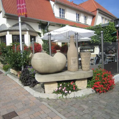Saumagenskulptur (© Winzerstube Weick)