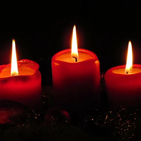 Adventskerzen Adventskerzen