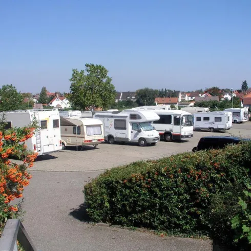 Wohnmobilstellplatz Edenkoben Foto Döringer 2006 (© Stadt Edenkoben)