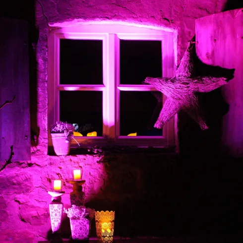 Weihnachtliche Beleuchtung