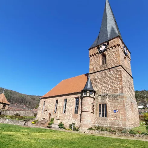 Wehrkirche Sankt Martin Bild 1 (© Archiv TI SÜW Bad Bergzabern e.V.)