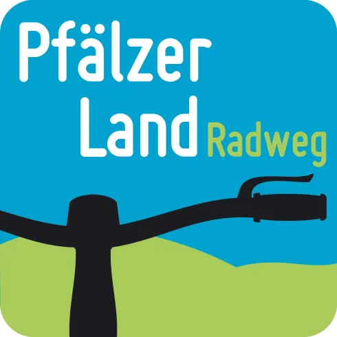 Logo und Markierung Pfälzer-Land-Radweg