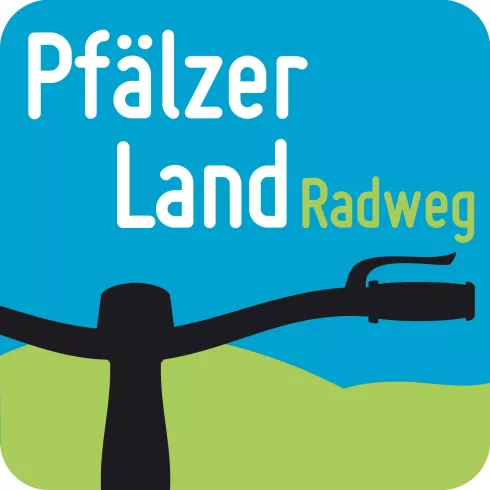 Logo und Markierung Pfälzer-Land-Radweg
