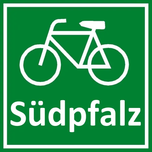 Logo und Markierung Südpfalz-Radweg