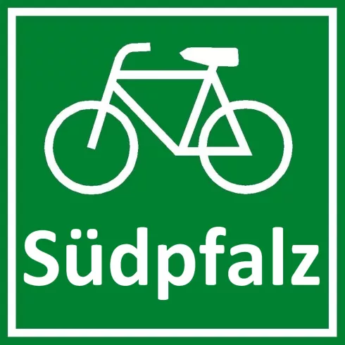 Logo und Markierung Südpfalz-Radweg