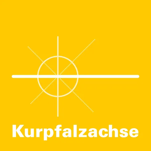 Logo und Markierung Kurpfalzachse