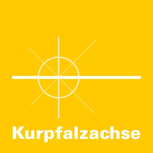 Logo und Markierung Kurpfalzachse