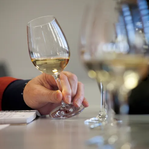 Weinverkostung