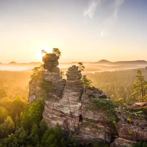 Blick auf das Dahner Feldenland