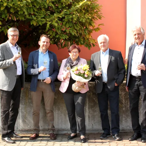 50. Dienstjubiläum von Anita Theis