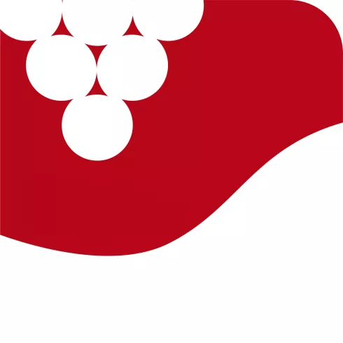 Logo und Wegemarkierung Pfälzer Weinsteig