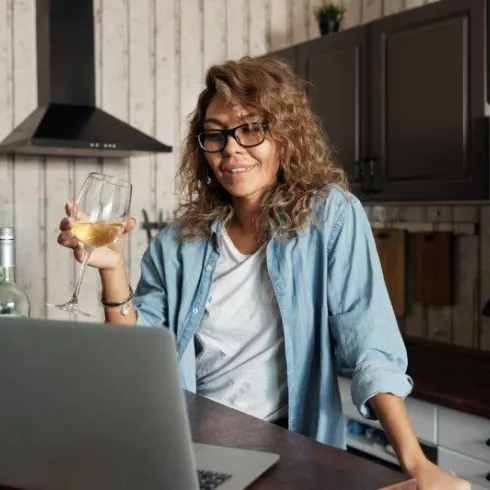 Online-Weinprobe
