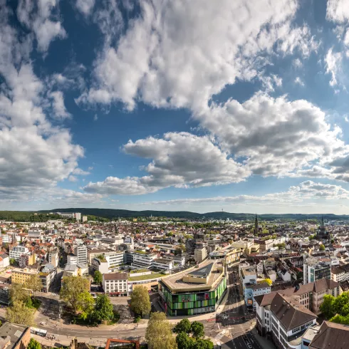 Blick über Kaiserslautern