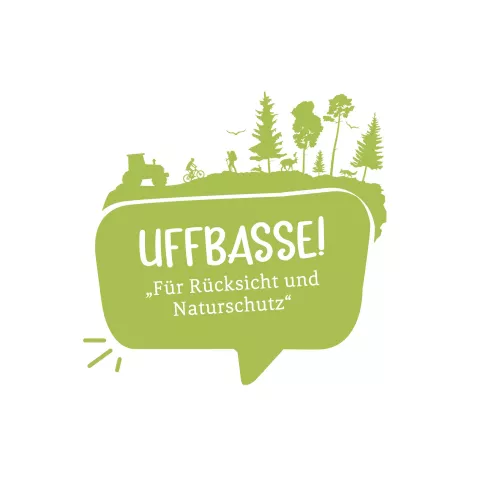 Logo Uffbasse-Kampagne